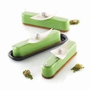 FASHION ECLAIR 80 - SILICONE MOULD 130X25 H 25 + 10 TRAYS + CUTTER