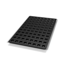 Sq047 - 60X40 N. 88 Black Mini Cube Silicone Mould Naked Mm 25 X 25 Mm H 24 Mm