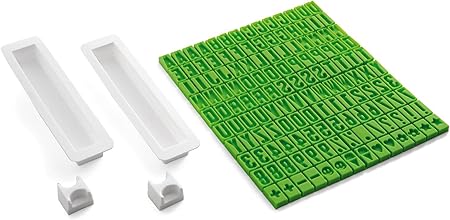 Taste Puzzle - Kit Composed By Abecedarian + 2 Silicone Bars