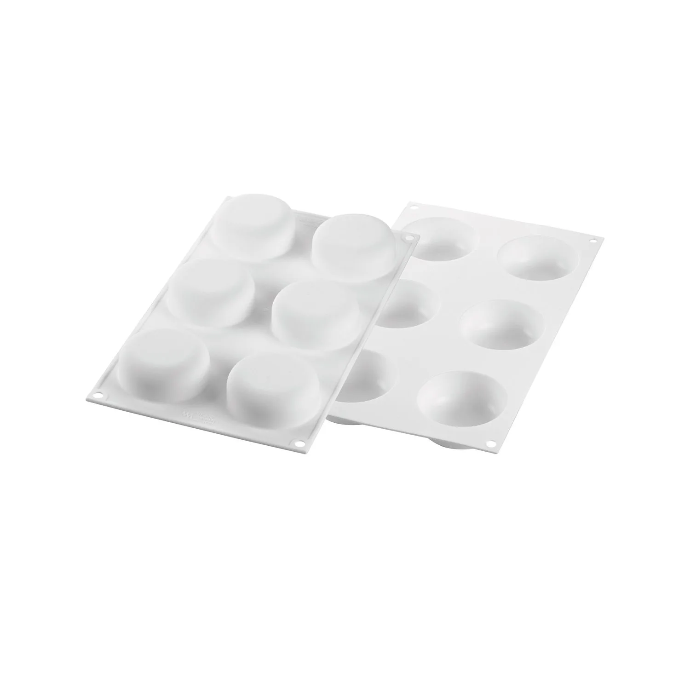 UNIVERSO 90 - SILICONE MOULD N.6 ّ67 H 27 MM White